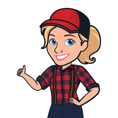 PumperJill – Friendly Septic Service in Cayuga County PumperJill giving a thumbs-up, representing friendly, dependable septic service in Cayuga County with PumperJack Septic.